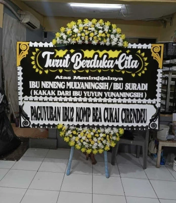 Papan Bunga di Durenjaya Bekasi Timur